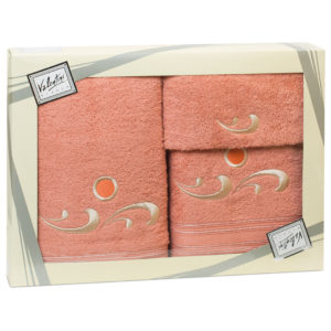 Махровые банные полотенца с вышивкой Valentini FANTASY 112 (Португалия)