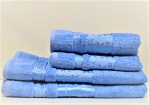Бамбуковое полотенце CESTEPE голубой