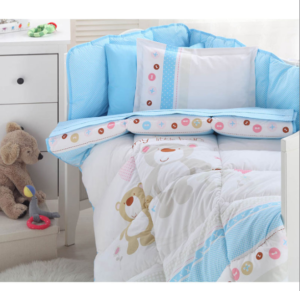 Одеяло с бортиком в детскую кроватку Ozdilek Baby Bear