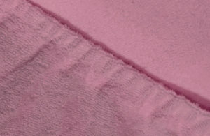 Простынь на резинке Махровая Фиолетовый
