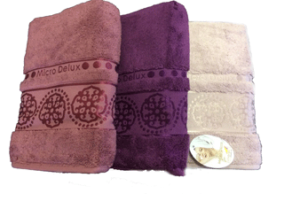 Махровое полотенце Cestepe Orient фиолетовый