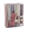 Махровый халат Basic розовый разм.XL
