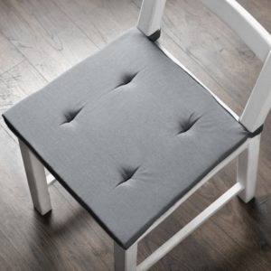 Комплект подушек для стула Билли 37х42 см Серый