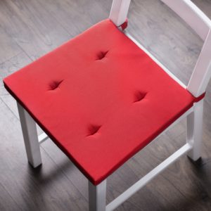 Комплект подушек для стула Билли 37х42 см Красный