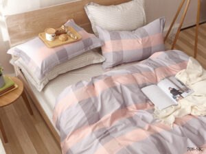 Комплект постельного белья сатин набивной Cleo Satin de' Luxe евро 31/708-SK