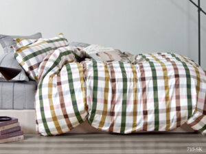 Комплект постельного белья сатин набивной Cleo Satin de' Luxe евро 31/715-SK