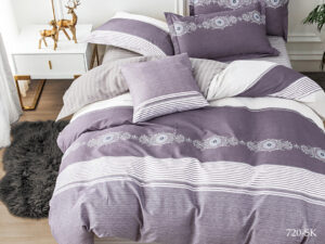 Комплект постельного белья сатин  Cleo Satin de' Luxe евро 31/720-SK 