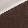 Комплект постельного белья 2 сп. (Евро) сатин-жаккард  DAMASK   коричнево-кремовый   