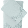 Комплект махровых полотенец с вышивкой VALOR Пудра