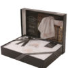 Комплект махровых полотенец с вышивкой SIENA Кремовый