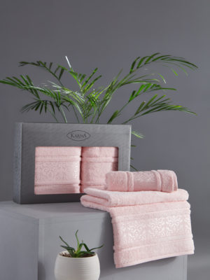 Комплект полотенец бамбук ARMOND Розовый